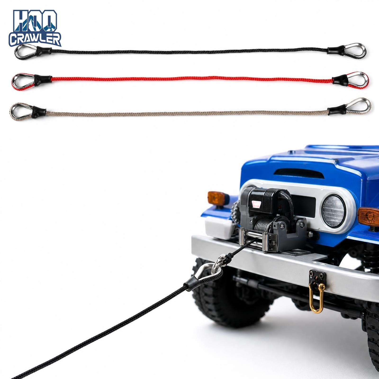 Jump Rope - 2PCS RC Tow Strap Simulated Scale
