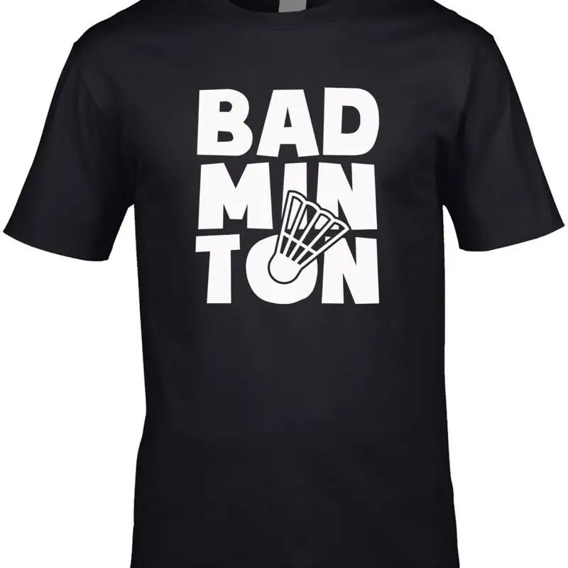 Badminton Men'S T Shirt Funny  - Badminton Racket recension och pris
