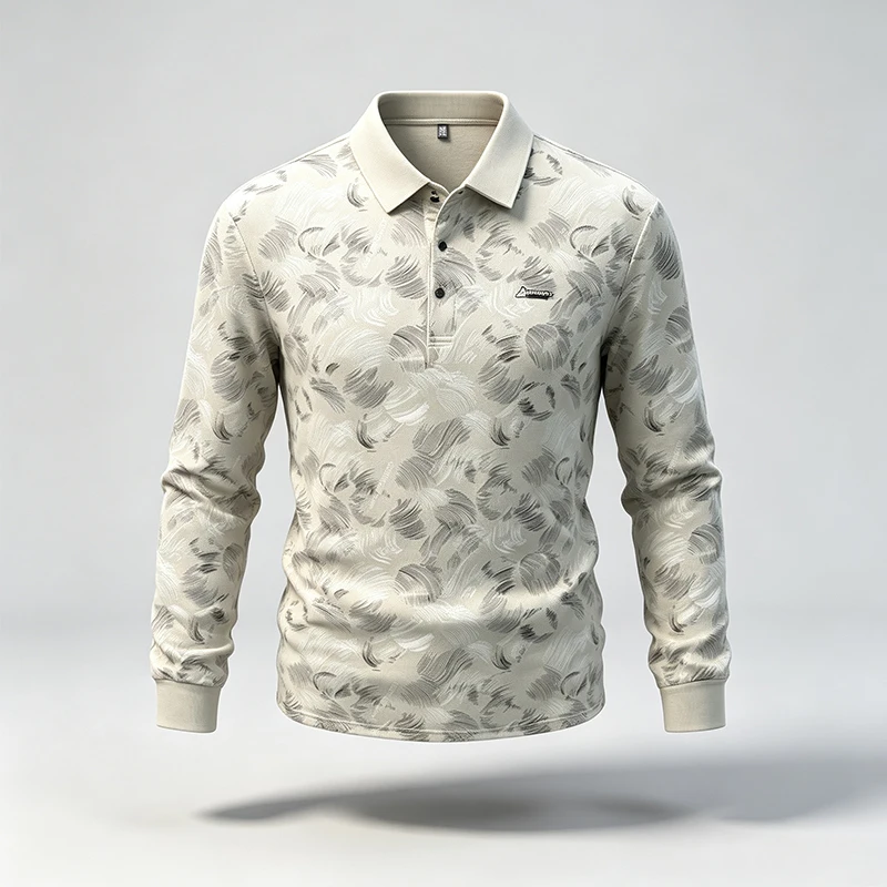 Spring Autumn Mens Lapel Polo  - Resistance Band recension och pris